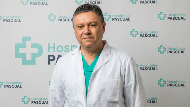 Rafael del Pino González, coordinador UCI en el Hospital Pascual del Puerto de Santa María
