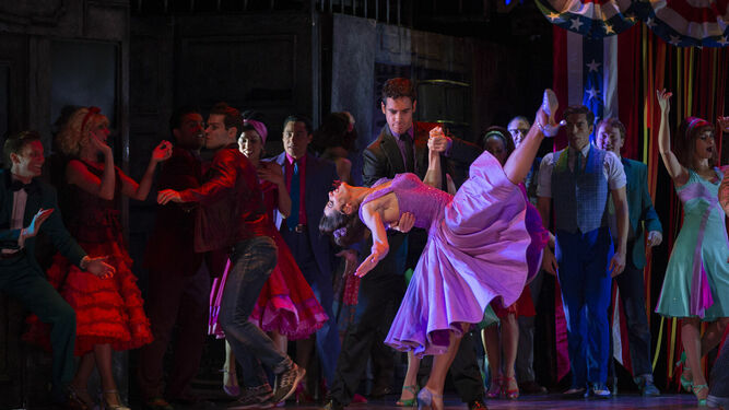 Un momento del musical West Side Story.