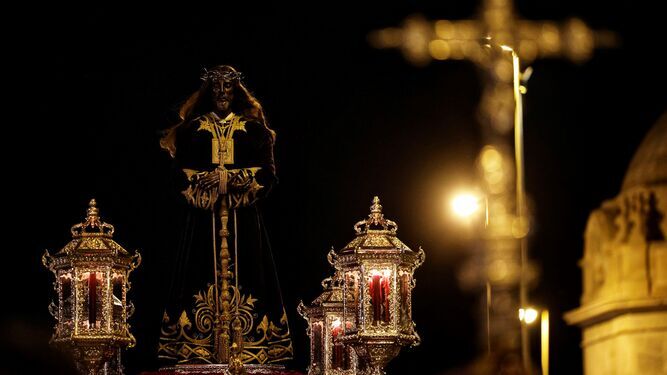 Imágenes de la cofradía de Medinaceli en la Semana Santa de Cádiz 2023